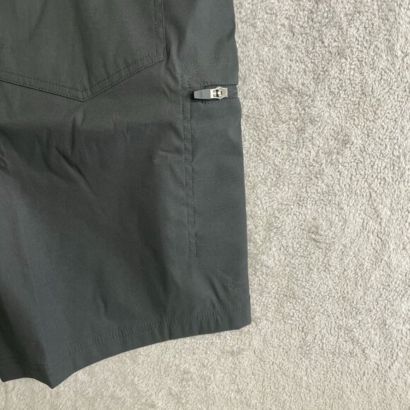 NEW Eddie Bauer Men's Size 38 Rainier 10" Tech Short Black Outdoor Cargo - Picture 8 of 9